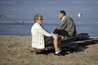 Sopot. Plaza na wysokosci Baru Przystan.
02.10.2012
fot....