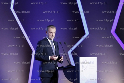 Europejskie Forum Nowych Idei w Sopocie. Nz. Donal...