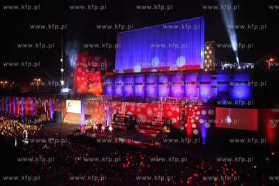 Gdansk. Uroczyste otwarcie Teatru Szekspirowskiego....