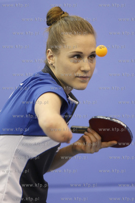 Tenisistka stolowa Natalia Partyka.
17.11.2014
fot....