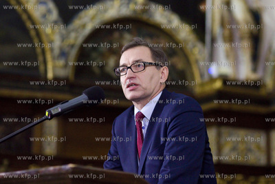 Gdańsk. Dwór Artusa. Wręczenie nagród Świadek...