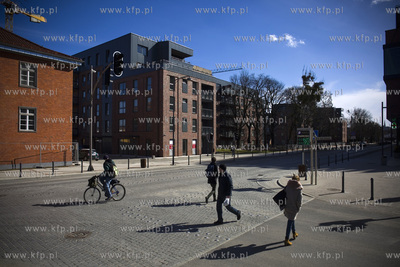 Gdańsk Wrzeszcz, Osiedle Browar Gdański. 22.03.2017...