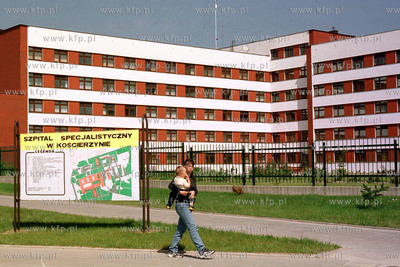 Koscierzyna - szpital 12.05.2000 fot. Lukasz Glowala...