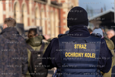 Straż Ochrony Kolei. 10.02.2025 fot. Paweł Marcinko...