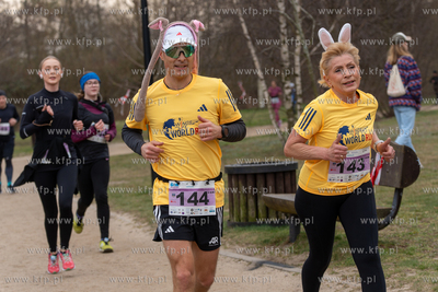Charytatywny bieg Goń Zajączka. Wydarzenie to ma...