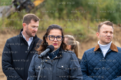 Ul. Kampinowska - teren budowy Nowej Świętokrzyskiej...