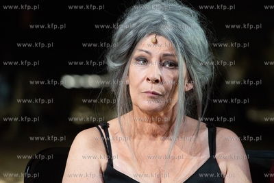 Gdańsk, Teatr Wybrzeże. Próba medialna spektaklu...