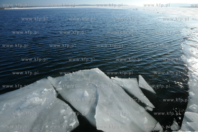 Gdansk Gorki Zachodnie. Ujscie Wisly Smialej 24.01.2010fot....
