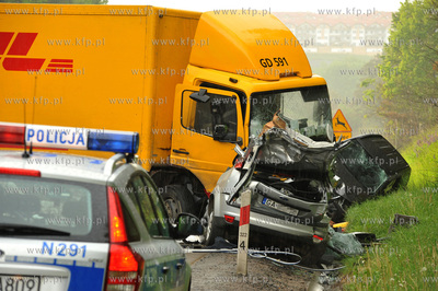 Tragiczny wypadek drogowy na obwodnicy Trojmiasta miedzy...