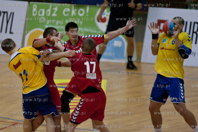 Gdansk. Hala AWFiS. I Liga Piłki Recznej Mezczyzn....