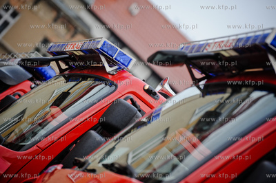 Gdansk. Komenda Wojewodzkiej PSP w Gdansku. Przekazanie...