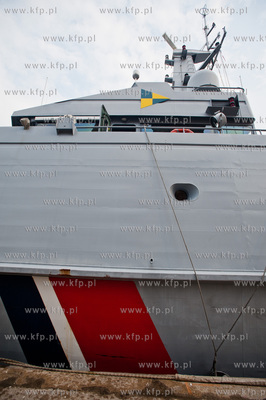 Gdansk. Nabrzeze Motlawy. Wizyta nalezacego do francuskiej...