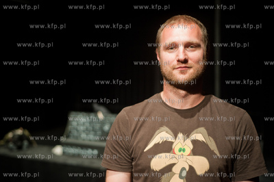 Gdansk. Teatr Wybrzeze. Scenie Malarnia. Proba medialna...