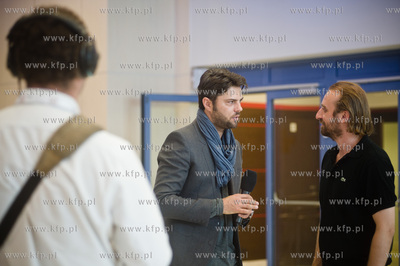 38 Gdynia Festiwal Filmowy. Nz Oliver Janiak oraz aktor...