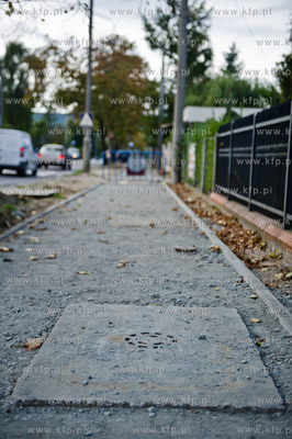 Gdansk. Remont chodnika przy ulicy Ludwika Beethowena.
02.10.2014
fot....
