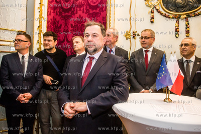 Gdańsk. Dom Uphagena. Noworoczne spotkanie Stowarzyszenia...