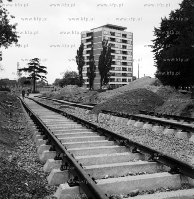 Budowa nowego torowiska tramwajowego na ul. Waly Piastowskie...