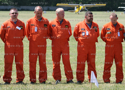 Goraszka , XIII Piknik w Goraszce Nz. Zaloga smiglowca...