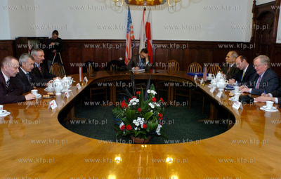 Redzikowo, spotkanie Ambasadora USA w Polsce, Victora...