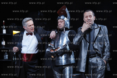 Teatr Wybrzeze w Gdansku. Proby do spektaklu BAL MANEKINOW,...