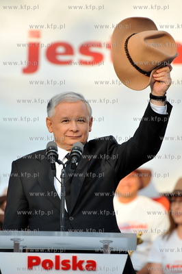 Final Kampanii prezydenckiej Jaroslawa Kaczynskiego...