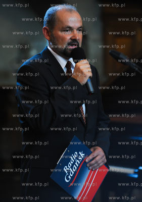Gdansk. Dwor Artusa. Uroczystosc 65 lecia Radia Gdansk...