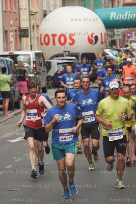 Gdańsk. Międzynarodowy Bieg św. Dominika. Bieg mężczyzn...