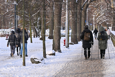 Sopot. Pierwszy śnieg w Sopocie. 04.12.2024 / fot....