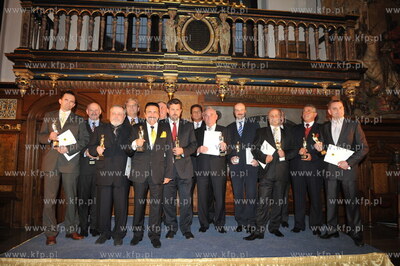 XV Final wyborow Pomorski Biznesmen Roku2008 w gdanskim...