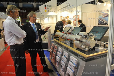 Gdansk. Hala Olivia. XV Międzynarodowe Targi Morskie...