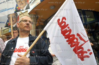 Sopot - zakonczenie kampanii wyborczej kandydata na...