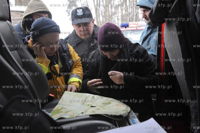 Poszukiwanie zaginionej kobiety Marii Pettke w Leznie...