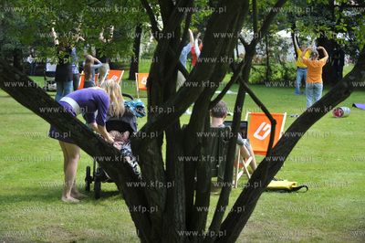 Gdansk Oliwa. Impreza Parkowanie czyli rozsmakuj sie...