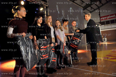 IV Gala Sportu Mlodziezowego w Gdanskiej Hali Widowiskowo-Sportowej...