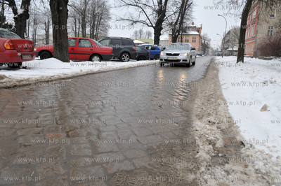Gdansk Dolny Wrzeszcz, ul. Wajdeloty. 28.01.2013 Fot....