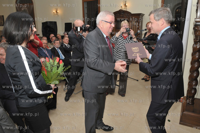 Uroczystosc wreczenia Gminnej Nagrody Sucovia gminy...