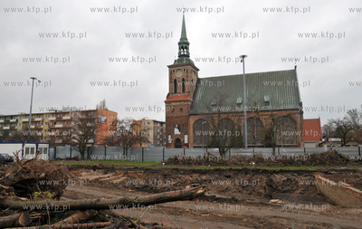 Gdansk. Prace archeologiczne przy ul. Dlugie Ogrody....