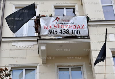 Wrzeszcz. Portest mieszkańców ul. Bohaterów Getta...