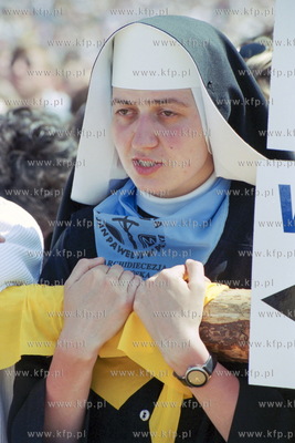 Papież Jan Paweł II w Pelplinie. Msza święta. 6.06.1999...