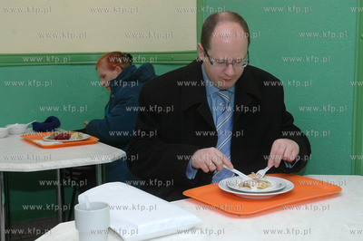 Prezydent Gdanska Pawel Adamowicz jest czestym bywalcem...