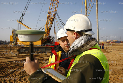 Gdansk Letnica. Budowa stadionu pilkarskiego.
15.04.2009
fot....