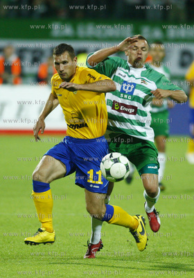 Gdansk. Meczo mistrzostwo Ekstraklasy. Lechia Gdansk...