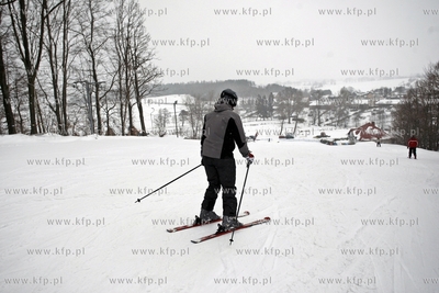 Stok narciarski w Paczoskowie - Kosowie. 01.04.2013...