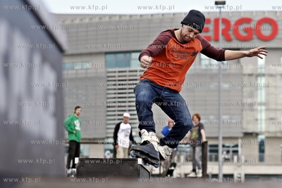 Sopot / Gdansk. Nowo otwarty skatepark przy hali Ergo...