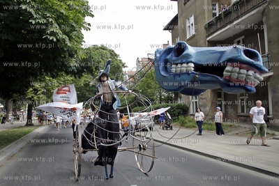 Gdansk. Sobotkowe Swieto Jaskowej Doliny. Nz. uroczysta...