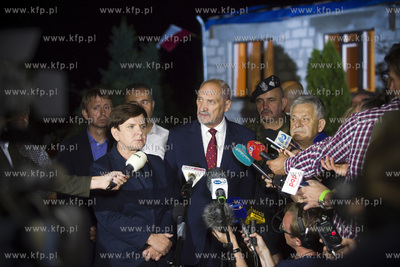 Wizyta Premier RP Beaty Szydło oraz Ministra Obrony...