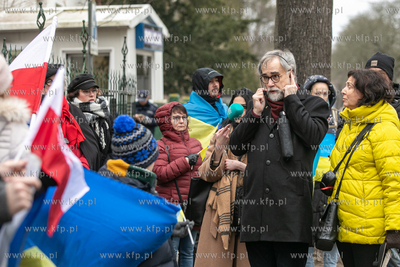 Stand With Ukraine. Pikieta przy Konsulacie Generalnym...