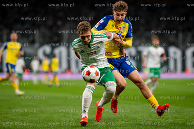 Betclic 1 liga. Lechia Gdańsk - Arka Gdynia n/z Kuba...