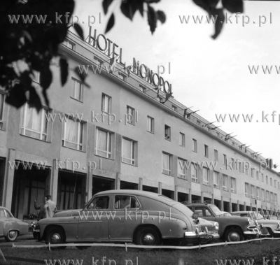 Hotel Monopol przy Placu Gorkiego a dzis Podwalu Grodzkim...