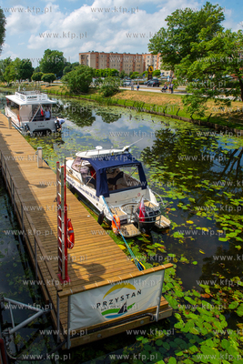 Nowy Dwór Gdański. Uroczyste otwarcie nowej przystani...